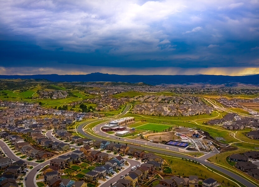 living in a metro district